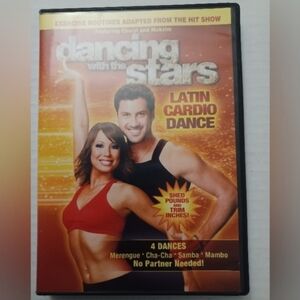 4/$40 Dancing With The Stars - Latin Cardio Dance/Workout DVD